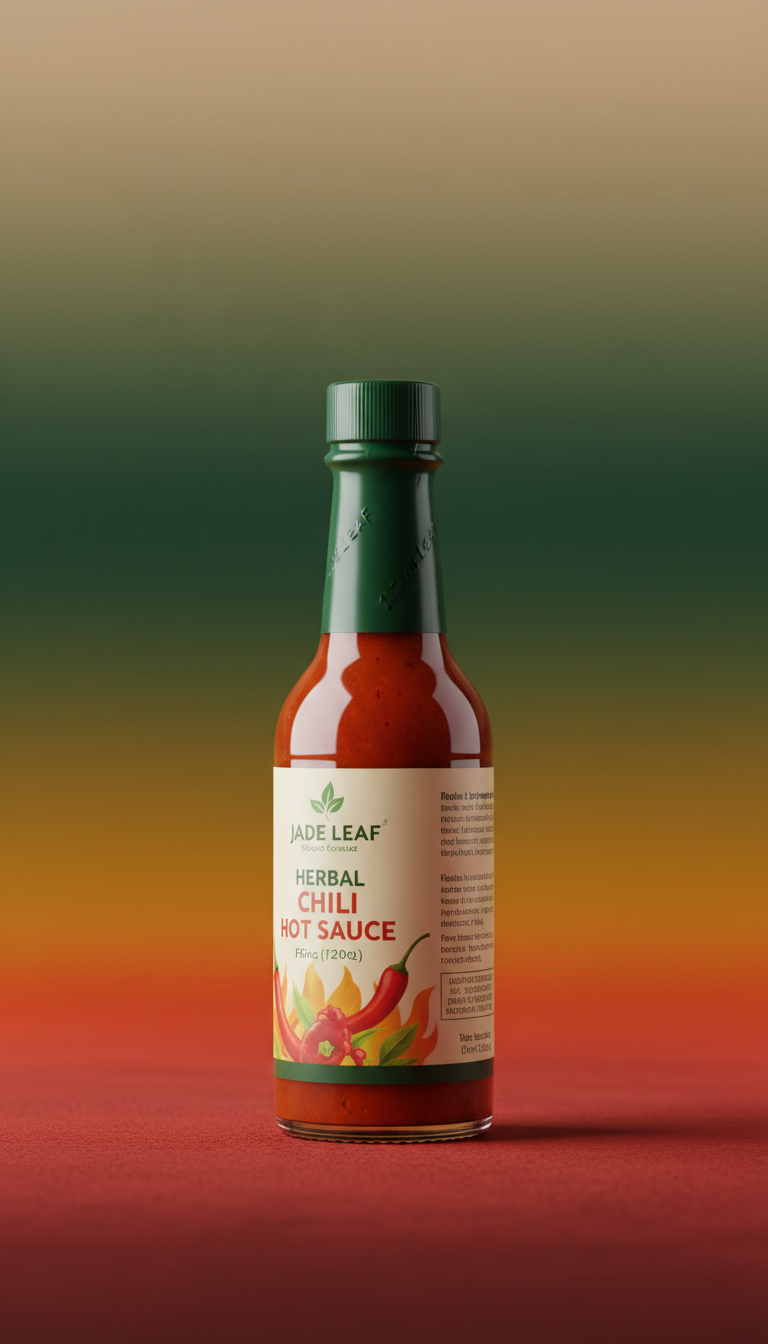 Herbal chili Jade Leaf hot sauce